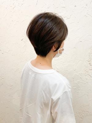 【flor 戸塚】*マニッシュショート+カフェブラウン*