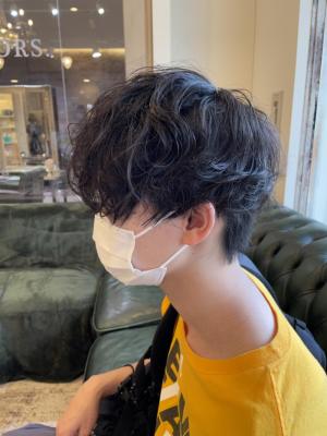 スパイラルパーマ
