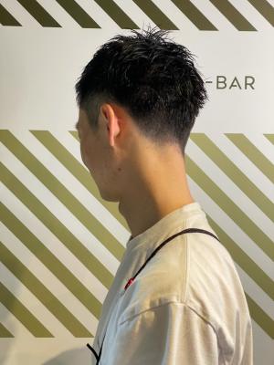 大人の刈り上げスタイル【BARBER-BAR】