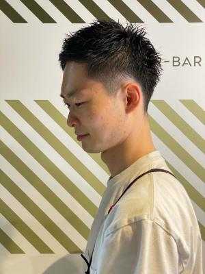 大人の刈り上げスタイル【BARBER-BAR】