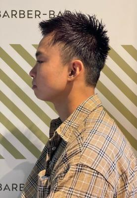 大人の刈り上げスタイル【BARBER-BAR】