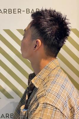 大人の刈り上げスタイル【BARBER-BAR】