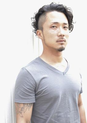 ［Sourire結城］ルードにツーブロック×パーマスタイル