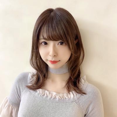 【金沢】面長カバー シースルー前髪 外はね くびれミディ 【金沢】面長カバー シースルー前髪 外はね くびれミディのイメージ画像