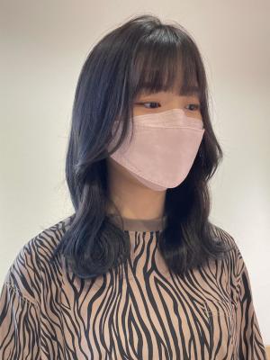 【 YOKE 】ラベンダーグレージュくびれヘアヨシンモリ