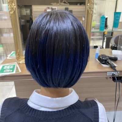 Ash中山店 高梨ひかる ショートボブネイビー Ash中山店 高梨ひかる ショートボブネイビーのイメージ画像