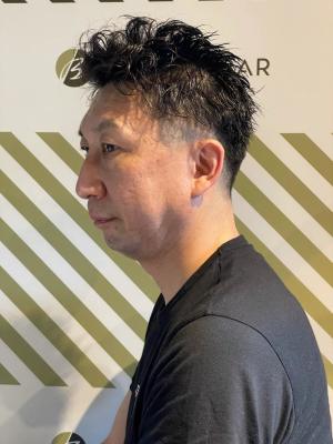 大人のパーマスタイル【BARBER-BAR】