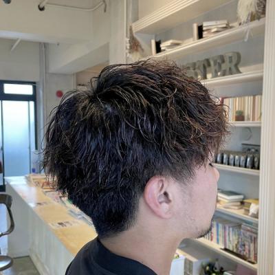 【CHESTER】メンズパーマ　ツイストスパイラル