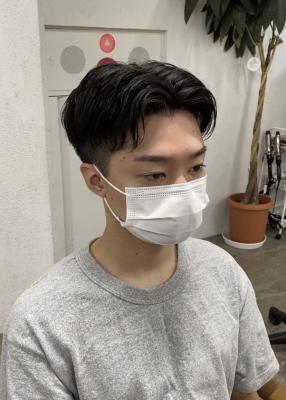 ショートセンターパート/ツーブロック/￥5280
