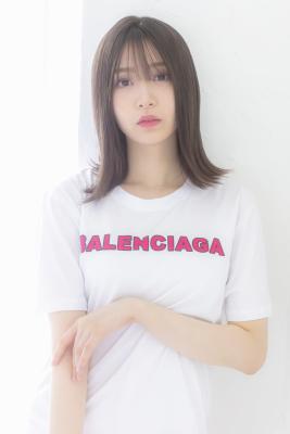 外ハネグレージュ/ミディオルチャンヘアスタイル