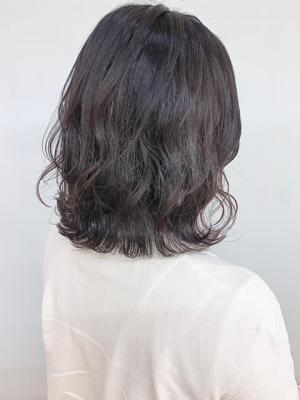 大人可愛い/デジパ/小顔/外ハネ/30代40代/ダークアッシ 大人可愛い/デジパ/小顔/外ハネ/30代40代/ダークアッシ