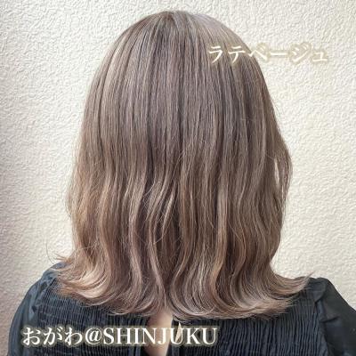 【担当おがわのぶや】＊ラテベージュ＊