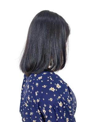 大人可愛い/ワンカール/ストレートボブ/黒髪/30代40代