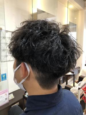 マッシュパーマ