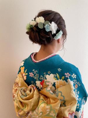振袖に合うヘアアレンジ