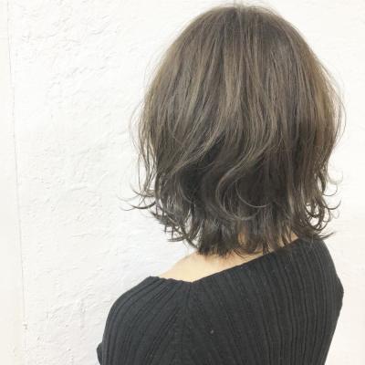 ［Sourire結城］柔らかボブ×透明感アッシュカラー