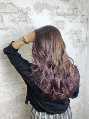 ピンクグラデーション10代20代15400円