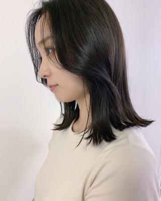 外ハネミディ