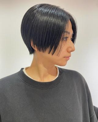 【YOKE】ハンサムショート小顔ショート黒髪ショート