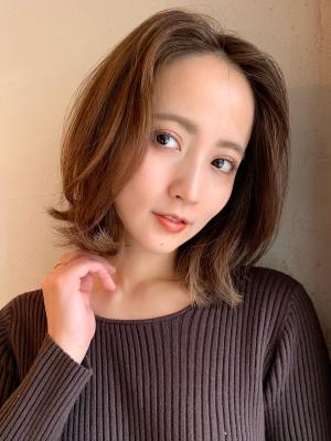 ２wayバング　韓国風　くびれヘア