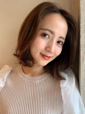 ２wayバング　韓国風　くびれヘア