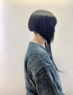 * Miik.* 個性派触覚前下がりボブ * Miik.* 個性派触覚前下がりボブのイメージ画像
