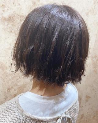 *. 切りっぱなしボブ .*