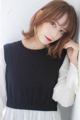 タンバルモリ/インナーカラーイヤリングカラーオルチャンヘア池