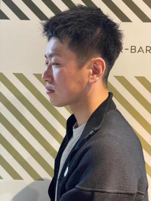 大人の刈り上げスタイル【BARBER-BAR】