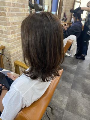 レイヤーボブスタイル