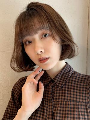 ワンカールボブ　大人可愛い