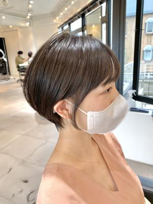 【表参道sheta/堅田】耳かけもかわいい◎小顔ショート