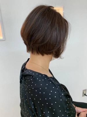 前下がり/ハンサムショート/グラデーション/30代40代50 前下がり/ハンサムショート/グラデーション/30代40代50
