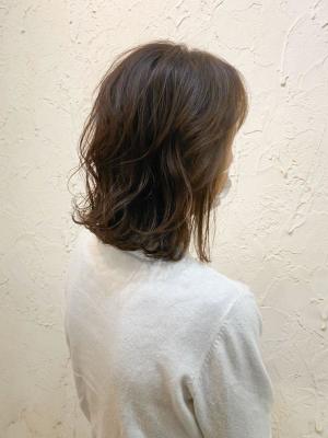 【flor 戸塚】*鎖骨ミディアム+カフェブラウン*