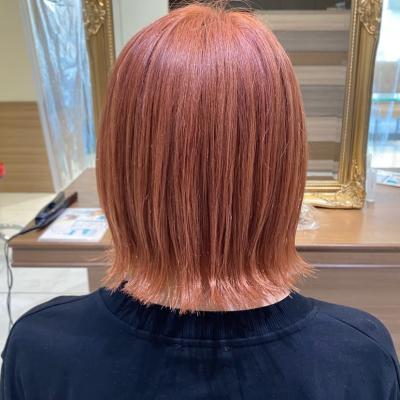 Ash中山店　高梨ひかる　ボブ　ピンク