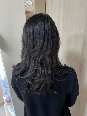 スモーキーアッシュグラデーション