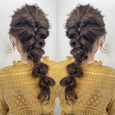 【くるりんぱ】【ヘアアレンジ】