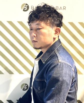 大人のパーマスタイル【BARBER-BAR】