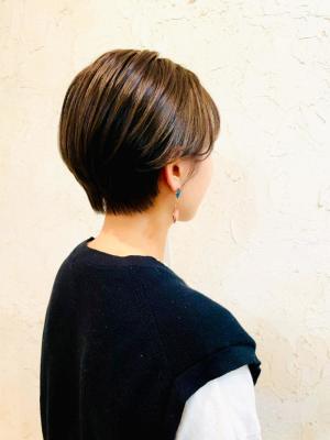 【flor 戸塚】*マニッシュショート+カーキベージュ*