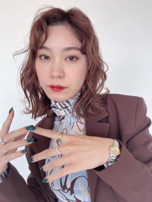 ピンクベージュ◎深井みさき◎