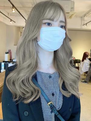 韓国風　艶カラー　ダブルカラー 
