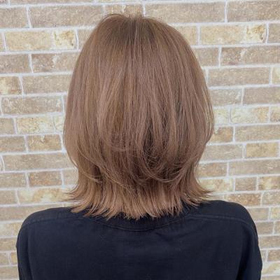 ミルクティーピンクベージュ