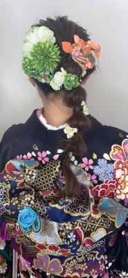 【成人式】【成人式ヘア】