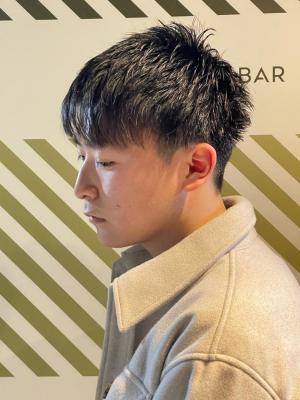 ショートマッシュスタイル【BARBER-BAR】