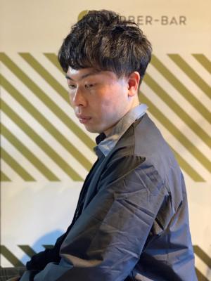 大人のパーマスタイル【BARBER-BAR】