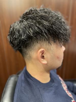 スキンフェードツイストパーマ