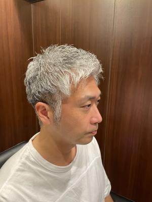 アップバングスタイル
