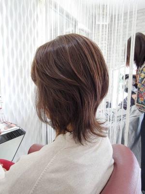 大人かわいい/外ハネ/アッシュ/くびれ/小顔/レイヤーカット 大人かわいい/外ハネ/アッシュ/くびれ/小顔/レイヤーカット