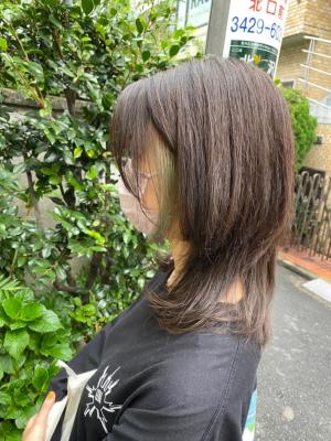 【Reir下北沢】*イヤリングカラー+ペールグリーン*