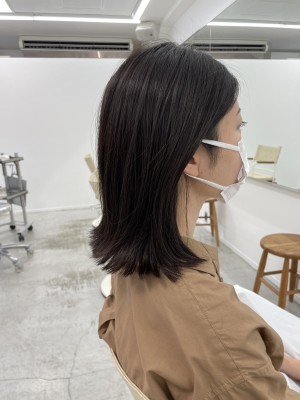 切りっぱなしミディ
